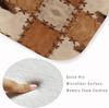 Západní patchwork s potiskem kravské srsti Kuchyňská rohožka Rohožka přede dveře Domácí dekorace Podložka na podlahu do ložnice Protiskluzová podložka pod nohy do koupelny Domácí dekorace