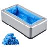 Shoe Cover Dispenser Fits Up to US 11 with 100 Disposable Plastic Covers