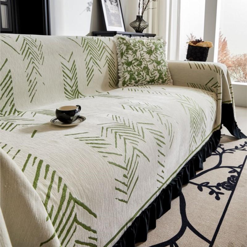 

Funda Sofa Home Синель Fishbone Pattern Диванные коврики Плед Всесезонный Кемпинг Пикник Одеяло Чехол Чехол для дивана 180x130cm