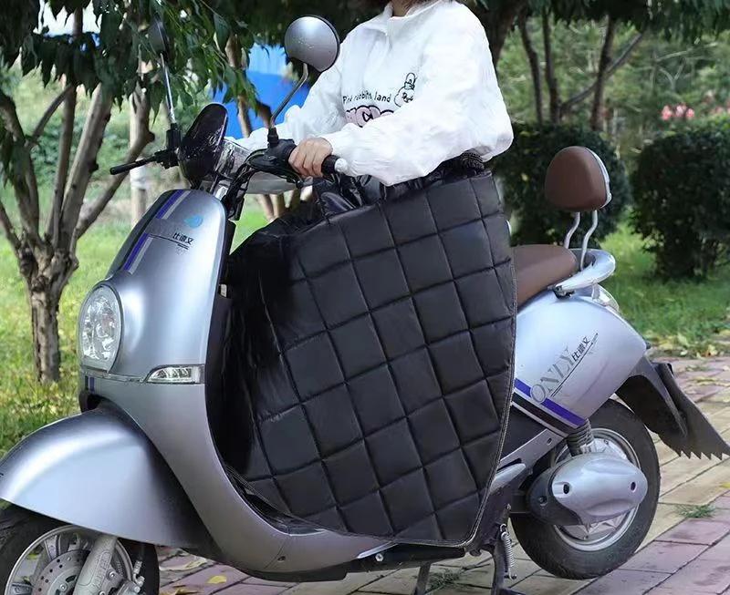 Motorcycle Windproof Skirt Winter Warm Knee Protection Waterproof Apron Plus Velvet Thickened Motorcycle Windproof Skirt