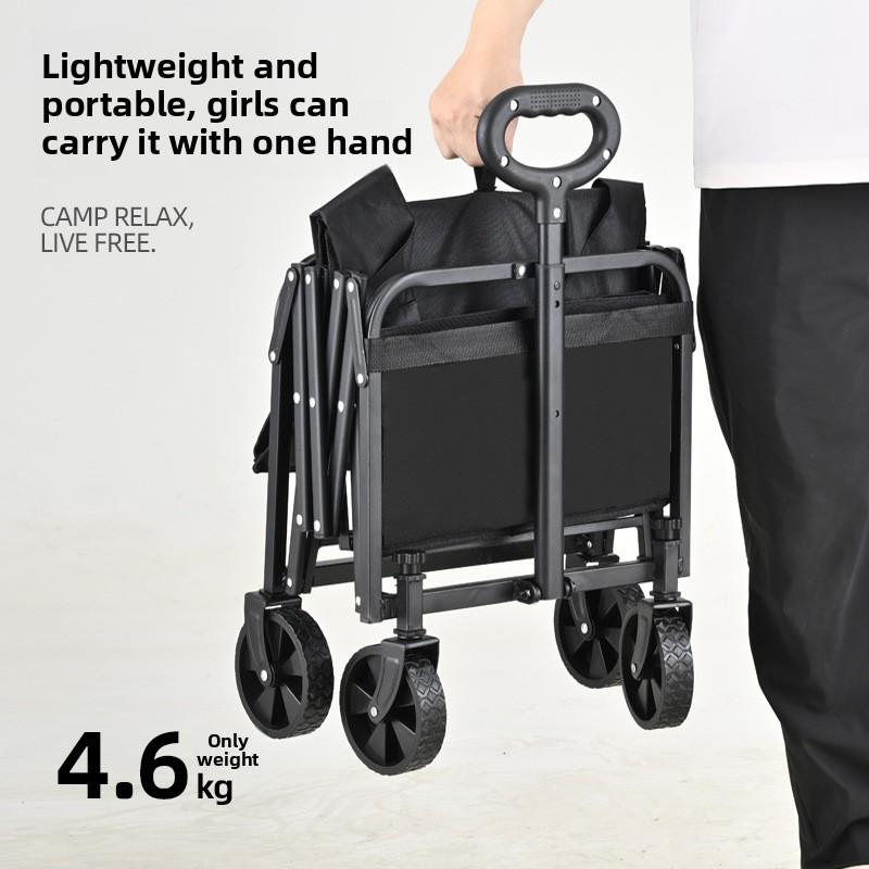 Portable lightweight detachable folding camping cart1PCSSmall size home outdoor camping garden trolley