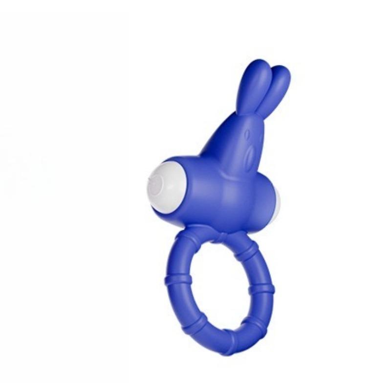 Penis Ring Vibrator Delay Ejaculation Vibrating Cock Ring Masturbation Penis Erection Enhance Adults Sex Toys for Couple Women