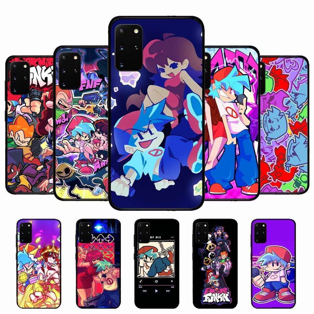 Music Game Friday Night Funkin Phone Case For Samsung S 24 Fe 25 Ultra Plus 20 Lite 21 30 22 23 24 22 Ultra 5G Fundas