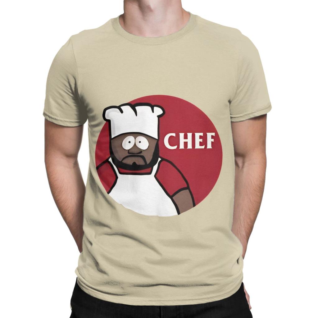 Chef Southpark Funny 100 Cotton TShirt southpark Tees Tops For Unisex