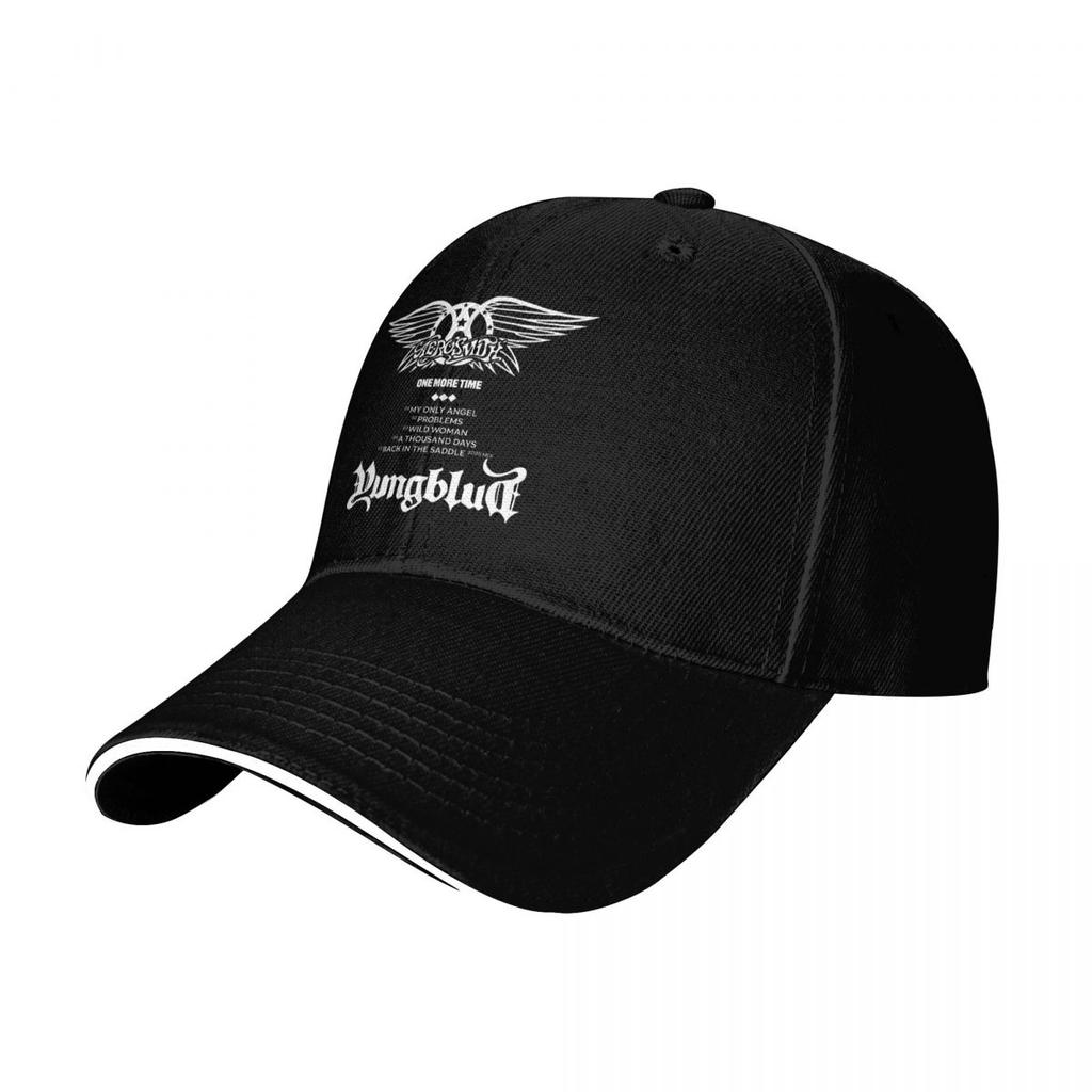 Gorras de Béisbol Aerosmith YUNGBLUD One More Time Tendencia Gráfico Hombres Mujeres Sombreros de Verano para Exteriores