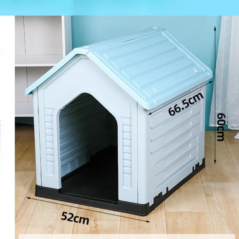 

Outdoor Dog House Rainproof Dog Villa Bianmu Four Seasons Universal Medium Large Casa De Perros Artículos Para Mascotas