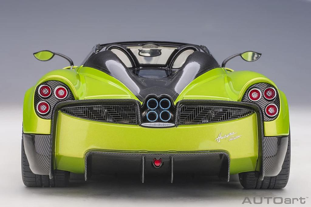 AUTOart 1/18 Pagani Huayra Roadster Metallic Light Green Finished Model 78288