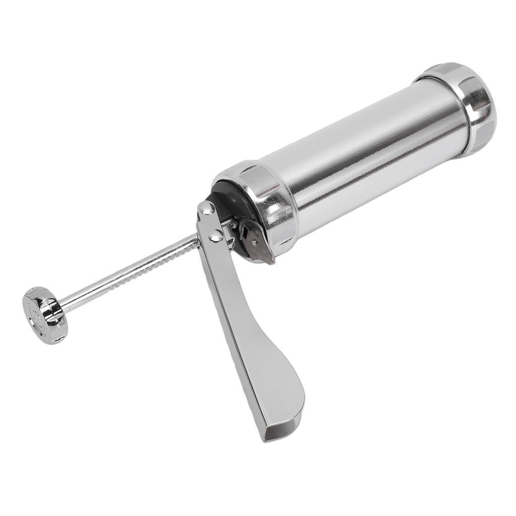 Cookie Press Gun Kit 20 Cookie Discs 8 Icing Nozzles Biscuit Maker Machine for Baking Holiday Family Kitchen 20 Discs 8