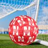 Always Fight Spirit Printed Size 5 Soccer Balls, Anti-Slip, Protective Football, Outdoor Sport, a Unique Gift Suitable for him/her, Birthday