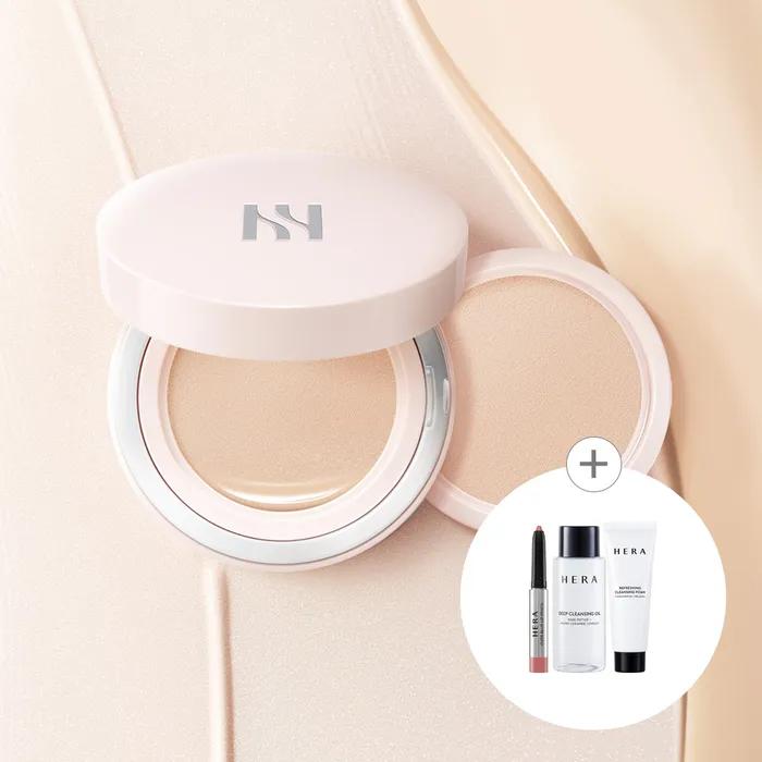 (Main Product + Refill) Reflection Skin Glow Cushion Foundation 15g x 2 SPF40/PA++ 17N1