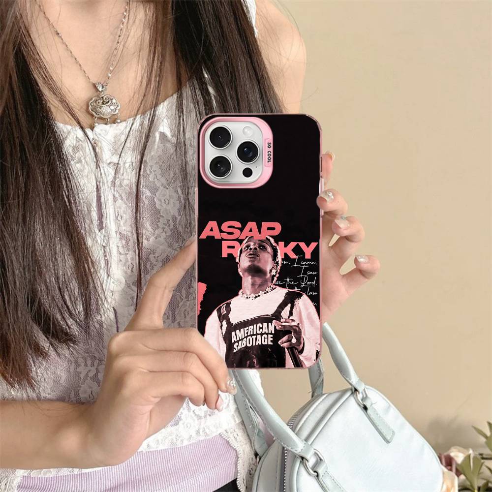Hip Hop Rapper Asap-Rocky For IPhone 17 16 15 14 13 12 11 Pro Max Plus Matte Color Back Phone Cover