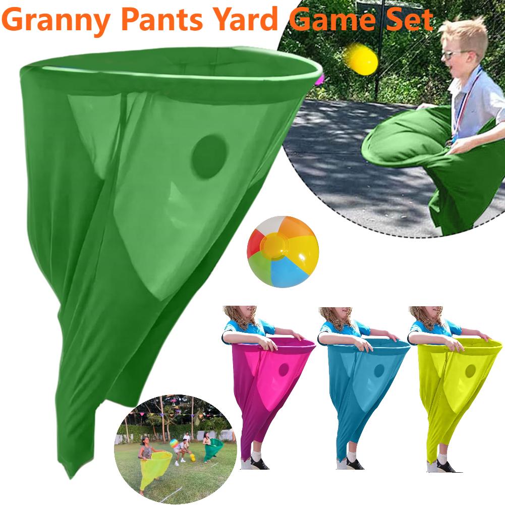 Granny Pants Party Rush Yard Game The Ultimate Backyard Party Game Funny Games Parent Child Interaction Pitching Game Props T oy