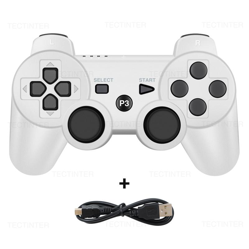 

Для контроллера SONY PS3 Поддержка Bluetooth Беспроводной геймпад для Play Station 3 Джойстик Консоль для PS3 Controle белый