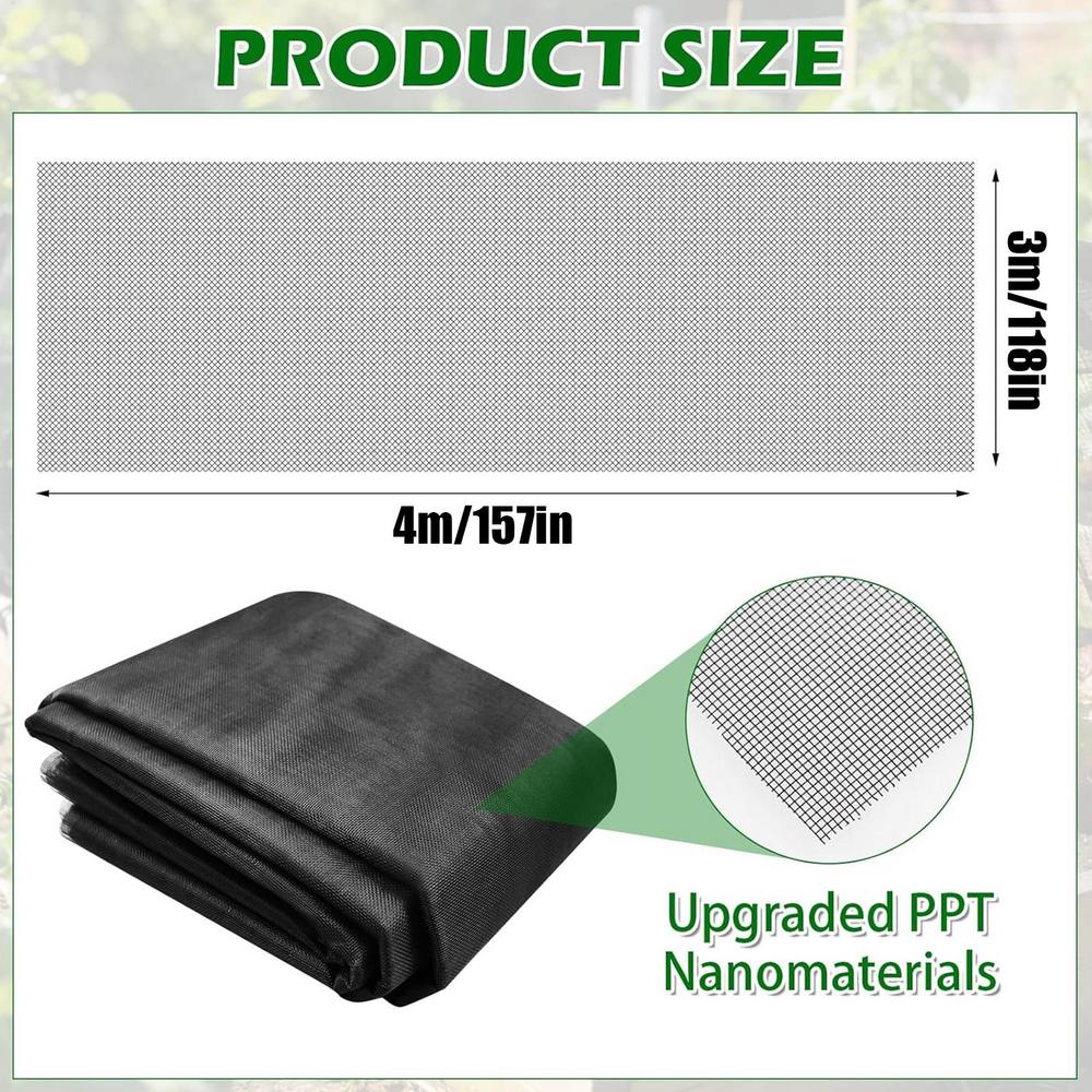 Garden Bird Netting Garden Protection Net Screen Black insect and bird protection netting Plant protection netting/vegetable net