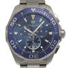 Aqua Racer 300M Watches CAY118B.BA0927 NavyDial Stainless Steel Quartz Chronograph Mens Used