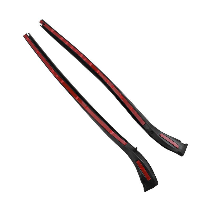 1Pair Front Rubber Weatherstrip Door Weather Seal Strip For Ford For Transit MK7 Rubber Weatherstrip Door Weather Seal Strip
