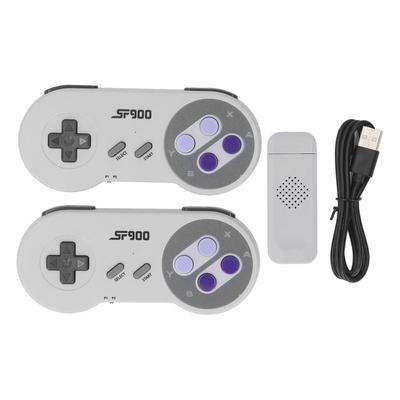 Paar Drahtlose Spielkonsole Speicher Karte Slot Stecker und Spielen Ergonomische Retro Video Spiel Stick für
