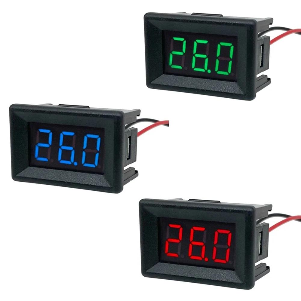 0.36inch 2-Wire LED Digital Voltmeter DC3.5V-30V Voltage Meter DIY Mini Display Module Car Boat Motorcycle Volt Instrument Tool