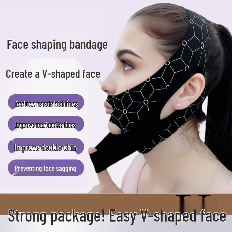 Nazolabial Çizgiler ve Gıdı için V Yüz Kaldırma ve Sıkılaştırma Maskesi