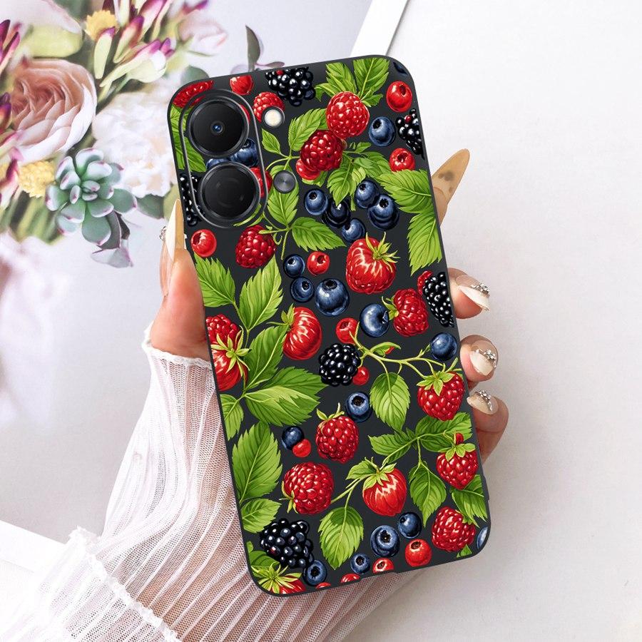 

Case For Tecno Spark GO 3 KN3 Bow design Black Simplicity Soft Silicone Shell For Tecno Pop 20 Spark go3 Sparkgo3 Phone Capa Tecno Spark Go 3