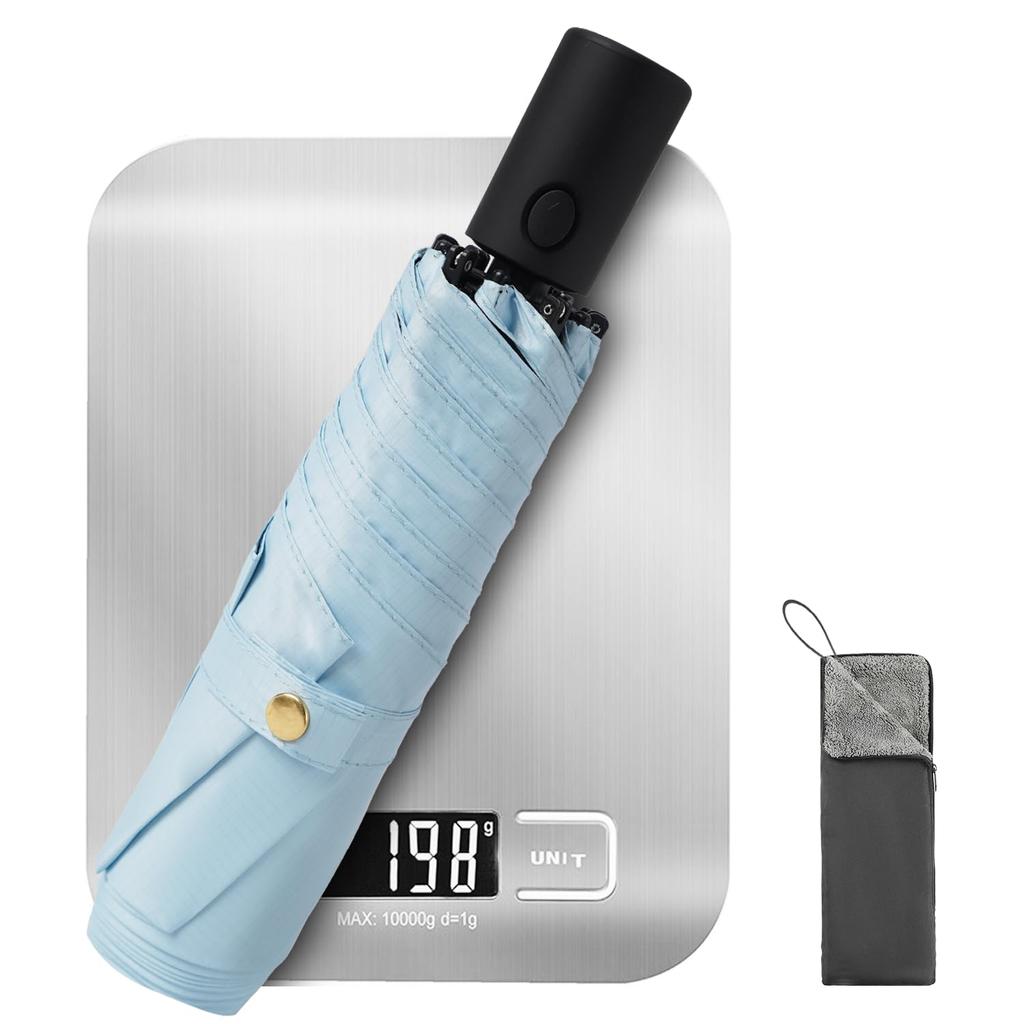 standard lightest carbon umbrella Folding automatic opening and UV for men and for both sunny and rainy folding 6 easy to with super absorbent