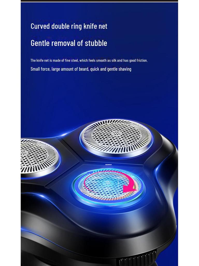 Nueva Afeitadora Eléctrica Recargable 3 en 1 - Multifuncional, Lavable, Genuina