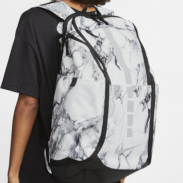 Nike Hoops Elite Pro Backpacks White/Black/Silver Casual BA5555-100