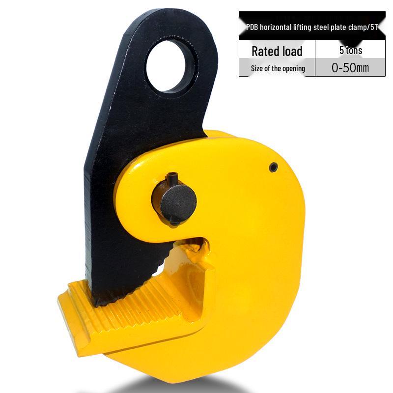 Jinyou L-Shaped Vertical & Horizontal Steel Plate Lifting Clamp and Turning Hook