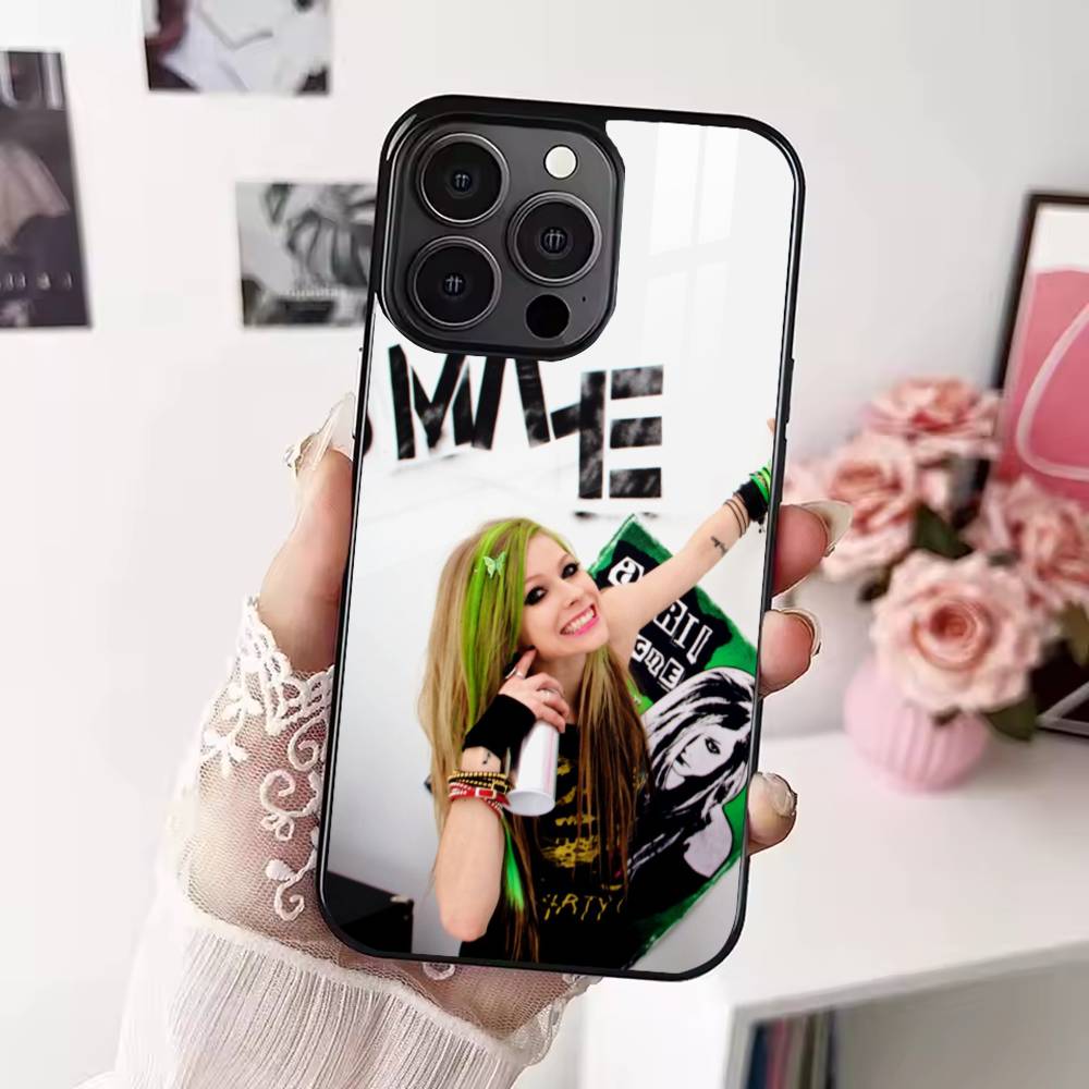 Star Singer Avril Lavigne Phone Case For iPhone 17,16,15,14,13,12,Plus,Pro,Max For Magsafe Magnetic Wireless Charge