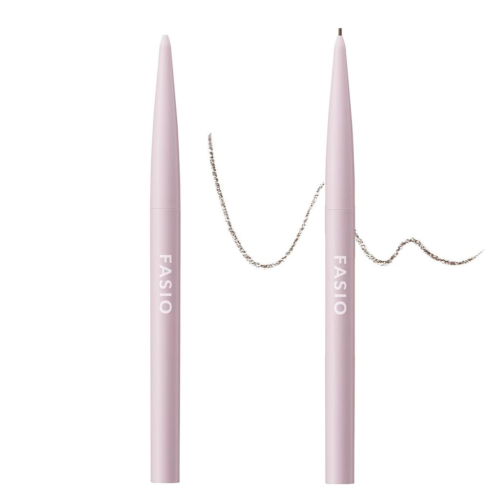 FASIO Waterproof Ultra-Fine Eyebrow Pencil 0.02g [All 3 Colors] Long-Lasting Smudge-Proof