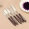 Cake Cream Spatula 5 Pcs/Set Stainless Steel Frosting Baking Pastry Tool Mixing Cake Icing Oil Painting Decorating Cream Toner