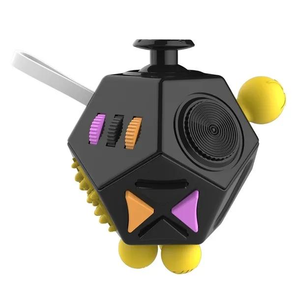 Fidget Cube שחרור קוביית מתח חרדה חומר רך צעצוע משחרר לחץ למבוגרים וילדים רעיון למתנה
