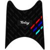 Waterproof Anti-Slip Rubber Foot Mats for 25 Honda Free 50 Models - Three-Bar Design