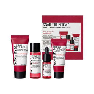 Snail Truecica Miracle Repair Starter Kit AUTHENTIC STORE