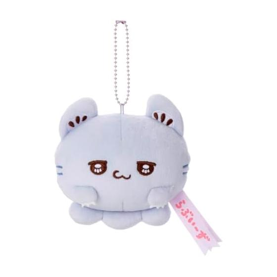 Loveies Mocchi-Mocchi- Ball Chain Mascot Ururu Plush Toy Width Approximately 11cm
