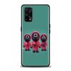 Custodia carina Squid Game TV Rossa Verde Per Realme C21Y C21 C25 C20 C15 C12 C11 C1 GT Master Neo Neo2 5G Funda Capa Custodia Morbida in Silicone