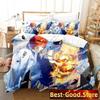 Anime My Hero Academia Bedding Set Printed single Comforter Quilt Bed Cover Duvet Cover Pillow Case 3 Pieces Set Kids Adult Size