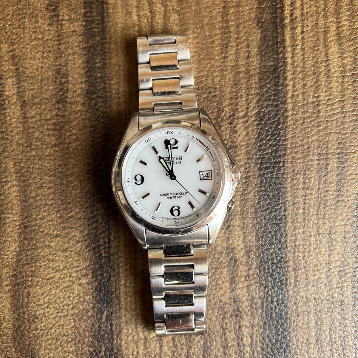 Used CITIZEN Citizen Eco Drive Radio Solar Operating Product H415-S038278 Men s Watch
