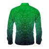 Men's Printed Long Sleeve Shirts Casual Loose Printed Long Sleeve Shirts