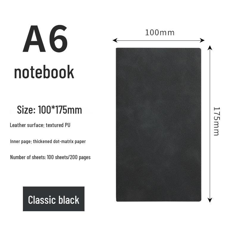 A5/A6 Premium Lined Notebook with Custom Logo