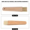 Comfortable Baking Brush Hanging Hole Design Barbecue Utensil Wooden Barbecuing Brush  BBQ Cooking