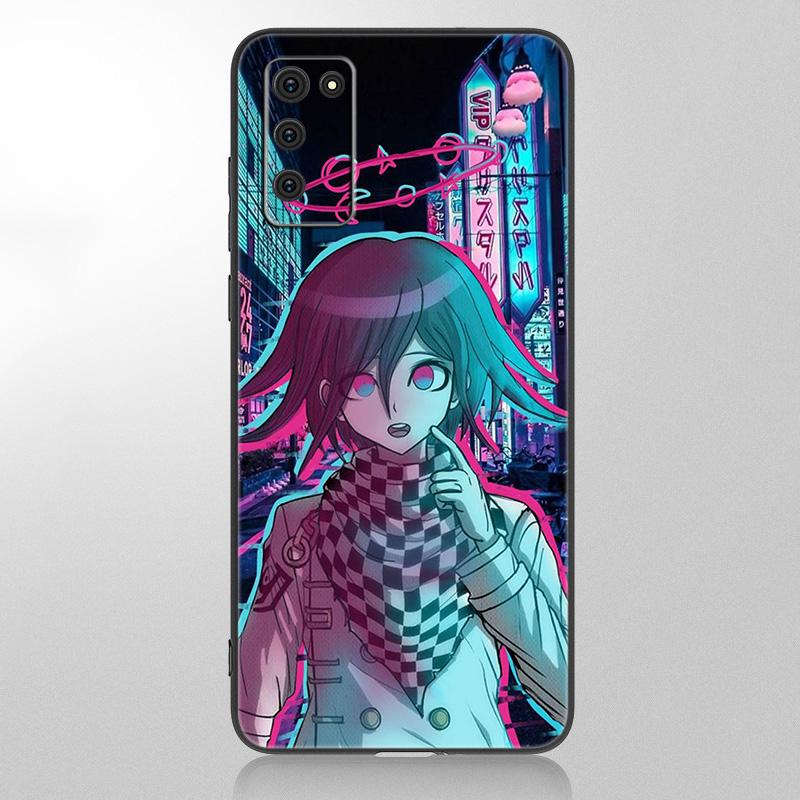 Danganronpa Kokichi Ouma Hülle Für Samsung Galaxy A12 A02S A22 A32 A52 A72 A71 A51 A41 A31 A21 A11 A50 A70 A10S A20S Schwarze Hülle
