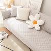 Water-washed Cotton Sofa Cushion All-season All-purpose Cotton Cushion Simple Anti-slip Cover Cover and Towel