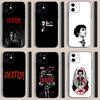 D-Dexter Morgan Phone Case For Iphone 15 11 13 14 Pro Max 7 8 Plus X Xr Xs Max Se2020 12mini Cover Case
