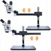 Rosfix Mikroskop Stereoskopowy Trinokularowy Pavo Pro MSPP-T-UDMS1 – Zakres Powiększenia 7x-270x | Oświetlacz 56xLED | Soczewka 0,5x