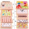 Mussels Wooden 11-in-1 Children's Board Game Set