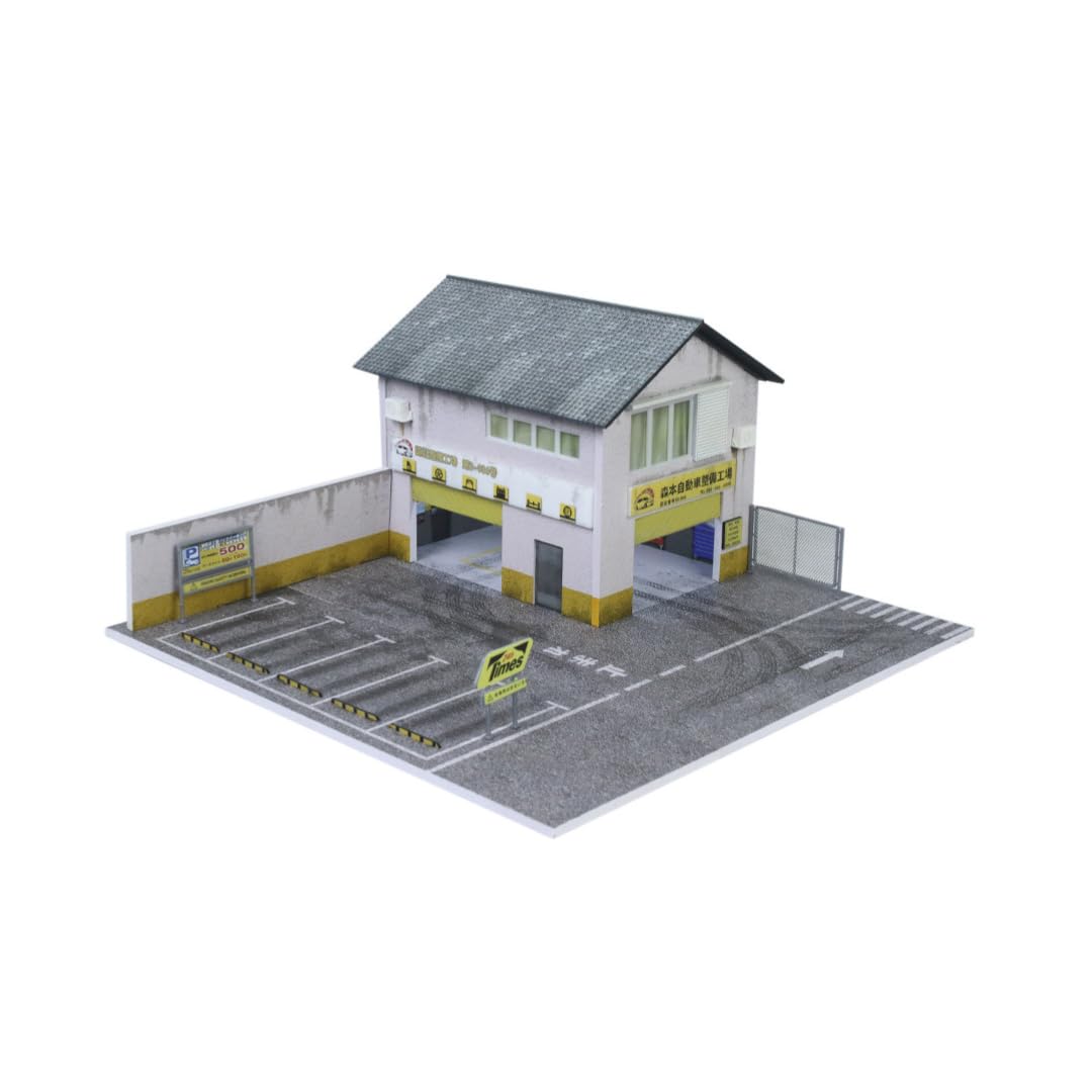 Диорама  Парковка и гараж в боксах  от Moreart в масштабе 1/64. (МО936412) [Импортировано]