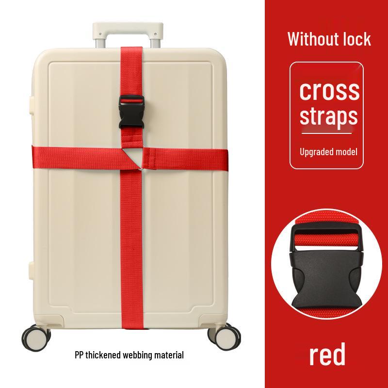 Luggage Strap with Combination Lock - Secure Tie-Down for Suitcases