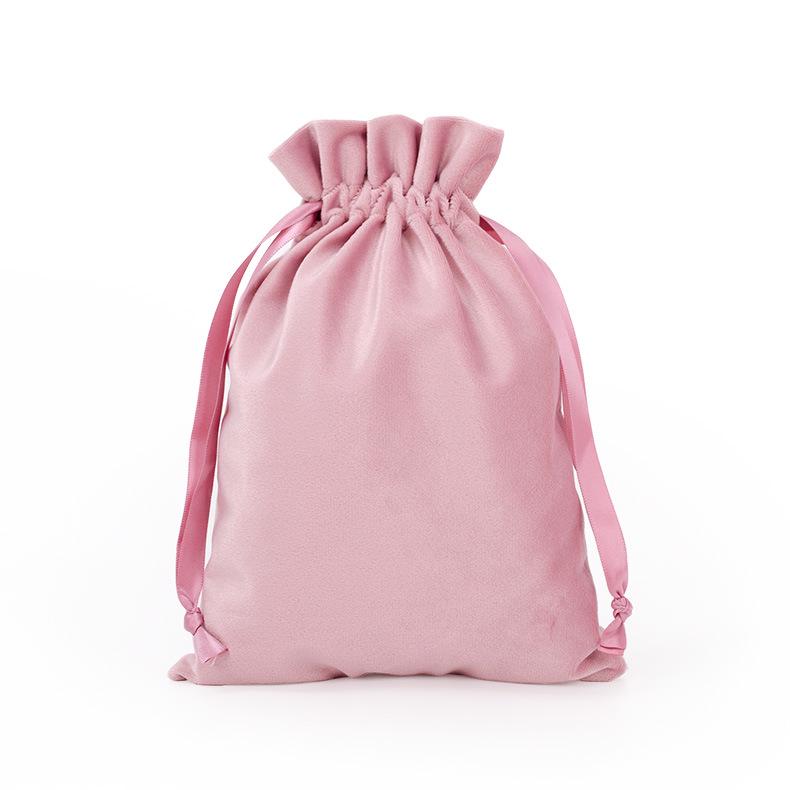 New Velvet Drawstring Pouch for Jewelry & Gifts - Customizable Storage Bag for Accessories and Ornaments