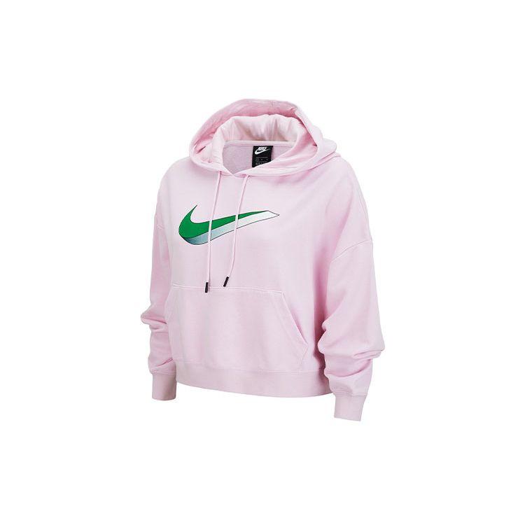 

Nike Повседневный пуловер с капюшоном женские толстовки Foam-Pink DJ1075-663 M